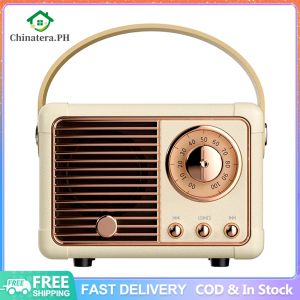 HM11 Mini Portable Retro Bluetooth-compatible Speaker Wireless Vintage