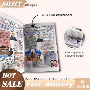 SDJZT Hành Trình quran thánh quran được thực hiện đơn giản và Minh Họa quran bởi Juz sự cố theo chủ đề của tất cả 114 surahs hướng dẫn nghiên cứu quran cho người mới bắt đầu hoàn nguyên