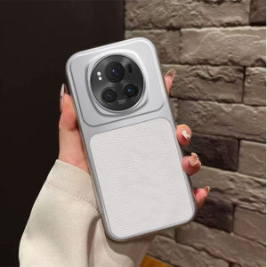 Business Lychee Leather Case for Honor Magic6 Pro BVL-AN16 BVL-N49 Pure Color Shockproof Camera Protection Cover