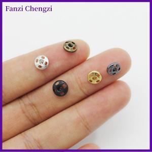 Fanzi 24 chiếc khóa nút nhỏ cho quần áo búp bê 1/6 tự làm phụ tùng may vá Khóa vô hình