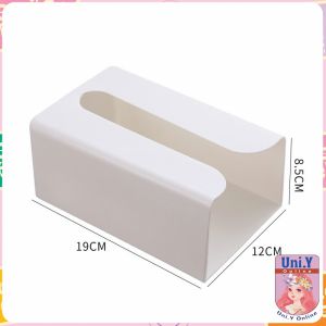 Uni.Y กล่องทิชชู่ติดผนัง มีแผ่นกาวติดยึดผนัง ไม่ต้องเจาะผนังWall Mounted Tissue Box