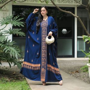 Kaftan Motif Cunda Rayon Tebal Jumbo Ld 170 cm