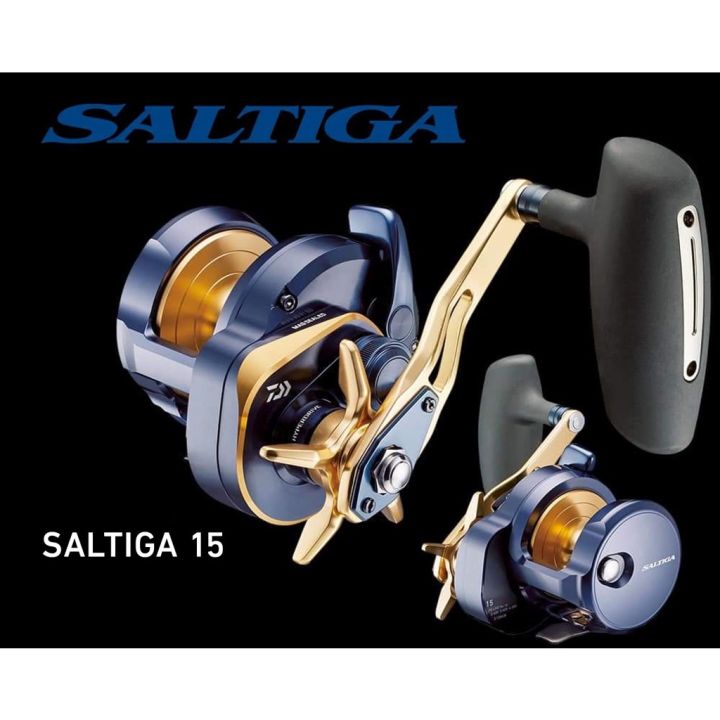 Daiwa Saltiga 15 Model 2022 15H 15HL Over Head OH Reel Pancing Japan  Termurah Free Packing Jaminan Aman High Quality | Lazada Indonesia
