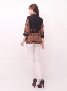 Femme Ols- Blouse atasan katun batik 4077