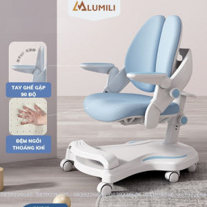 ghế chống gù chống cận thông minh cho học sinh lumili M6 ghế trẻ em điều chỉnh độ cao tạo tư thế ngồi đúng cho bé ghế học sinh chống gù