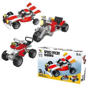 LEGO 5763 Reproduce Creator Series 3 In 1 Dune Hopper Building Block Toy Bricks Can Rebuild To Super Quad Bike or Cool Trike
