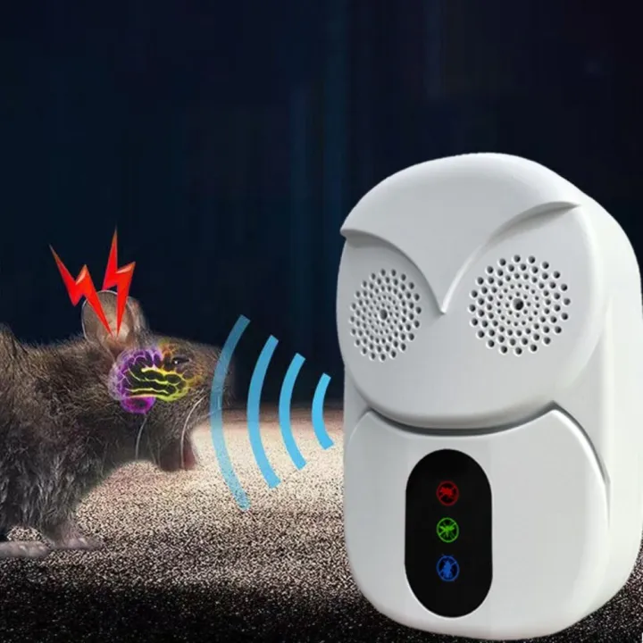 CALOCH High-Power Ultrasonic Rodent Repeller Cyclical Frequency AI ...