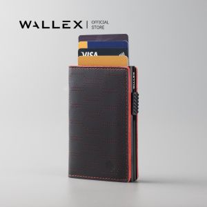 Wallex X Pop Up Genuine Leather RFID Cardholder Wallet