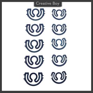 [Creative] 10pcs Bobbin Case Spring Sheet Industrial Sewing Machines 2.1cm 2.6cm