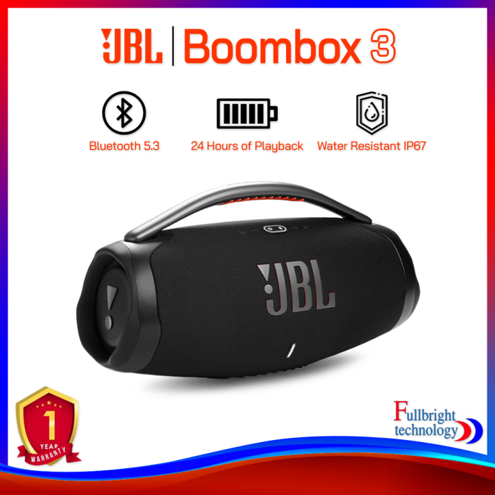 JBL Boombox Portable Bluetooth Speaker ลำโพงบลูทูธสำหรับปาร์ตี้