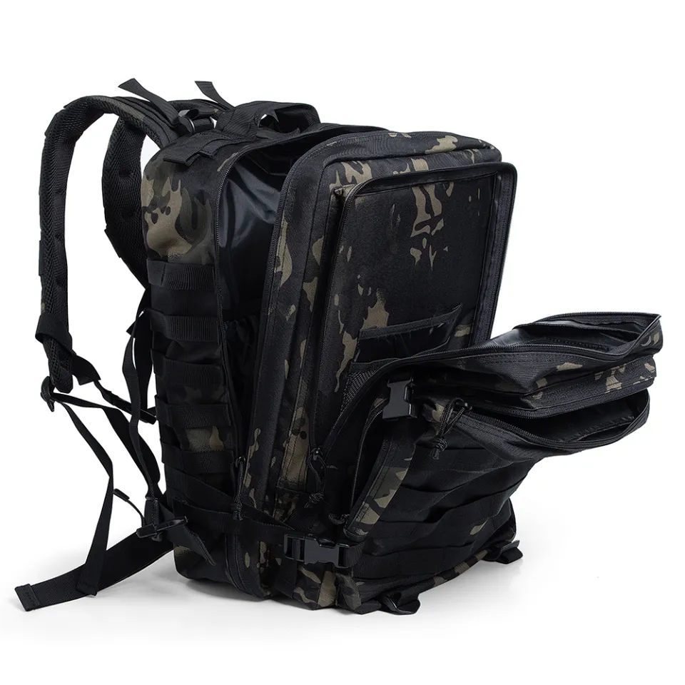 Leacat 50L Camouflage Backpack Men Military Tactical Bags Assault