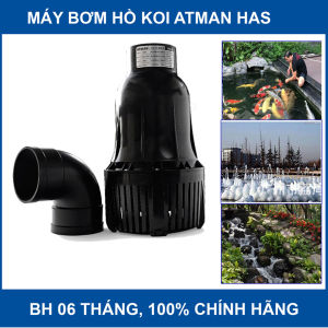 Máy Bơm Hồ Koi Atman HAS30 (220W 30000L/H) Cao Cấp - Siêu Bền Tiết Kiệm Điện