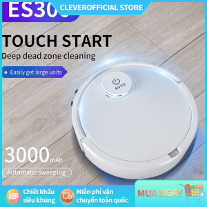 (FREE SHIP - HOÀN TIỀN 10%) Robot Hút Bụi Tự Động  Thông Minh ES300 Robot Hút Bụi Lau Nhà  Robot Tự Động Lau Nhà ES300