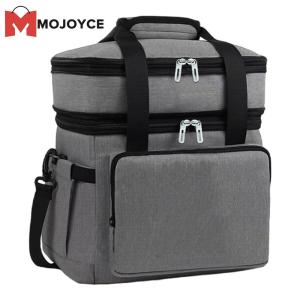 MOJOYCE Premium Women Tote Bag Waterproof Thickened Lunch Bag with Double Layers and Hand-Held Handle for Daily and Work Use