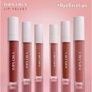 Implora Lip Velvet Lip Cream Lip Matte Oiginal BPOM
