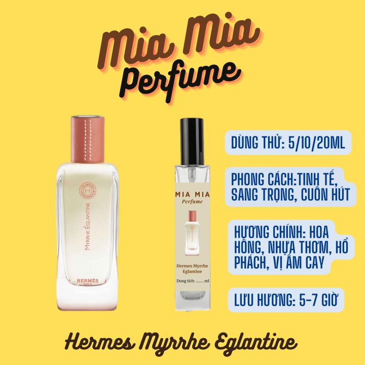 Parfum hermes myrrhe on sale eglantine