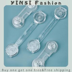 YINSI NEW Children Lock Security Protector Baby Care Multi-function Plastic Lock Safety Lock Cupboard Cabinet Door Drawer Refrigerator