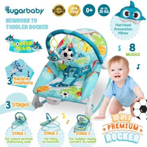 Ayunan Bayi/Bouncer Bayi/Ayunan Bayi Otomatis/ayunan bayi elektrik/Baby Swing/Sugar Baby 10in1 Premium Rocker
