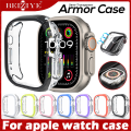 Ốp Lưng Đồng Hồ Dành For apple watch Series 9 8 7 41Mm 45Mm 44Mm PC Ốp Lưng Bảo Vệ Màn Hình Dành Cho apple Watch Ultra 2 49Mm. 