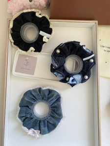 ready stock hair accessories handmade hair tie for women high quality pony holder elegant scrunchies