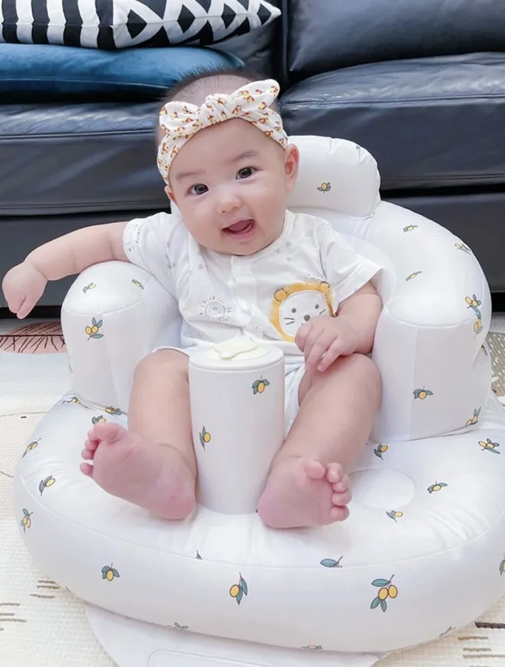 Baby Inflatable Seat for Babies 3 36 Months Built in Air Pump