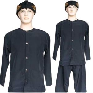 Setelan pakaian baju pangsi komprang atau Salontreng dewasa