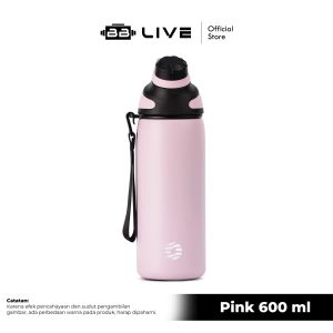BBLIVE Botol Minum Travel Stainless 600ml 800ml / Botol Air Minum Olahraga Serbaguna Mudah Dibawa / Tumbler Sport Bottle Import Murah