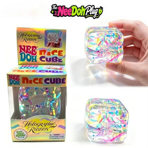 2026 Needoh Nice Cube Sensory Fidget Cube Stress Relief Anxiety Sensory Tool for Focus ADHD Office Desk Calming Gadget Xmas Gift