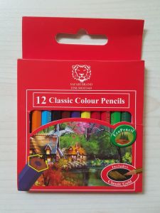 Pensil Warna Pendek - 12 Warna