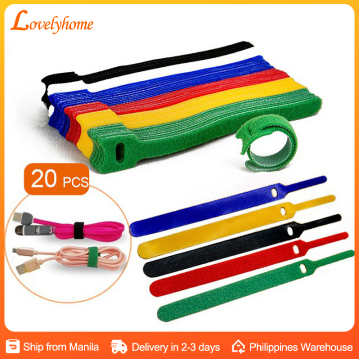 50 Pcs Reable Cord Organizer Keeper Holder, Fastening Cable Ties Straps For Earbud Headphones Phones Wire Wrap Management P 19571974 Cat 6949