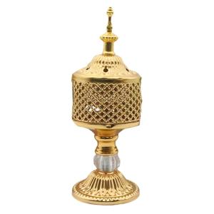 โลหะธูปที่ใส่เตาเผากับฐานที่มั่นคงสำหรับ Aromatherapist และแสดงการตกแต่ง