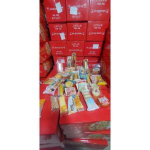 [HỎA TỐC HCM] Thùng 500g/1kg/2Kg Bánh mix Đài Loan - Bánh bông lan Đài Loan (27-35 bánh) đủ vị thơm ngon (Ngày in trên vỏ bánh là nsx chứ không phải hsd)