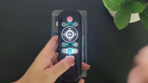 Local Air Mouse Wireless Voice Remote Control Anti Lost Gyroscope 2.4G Bluetooth 5.2 Chipset IR Learning Mode for PC TV Projector