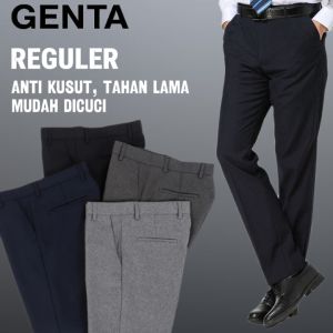 Celana Bahan Formal Pria Premium