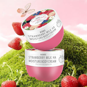 KOEC Rose Sweet Almond Oil Body Moisturizer 200g Moisturizing and Nourishing Body Cream