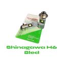Lampu LED Depan H6 CERAMIC 8 LED Bisa Hi Lo Universal Motor. 