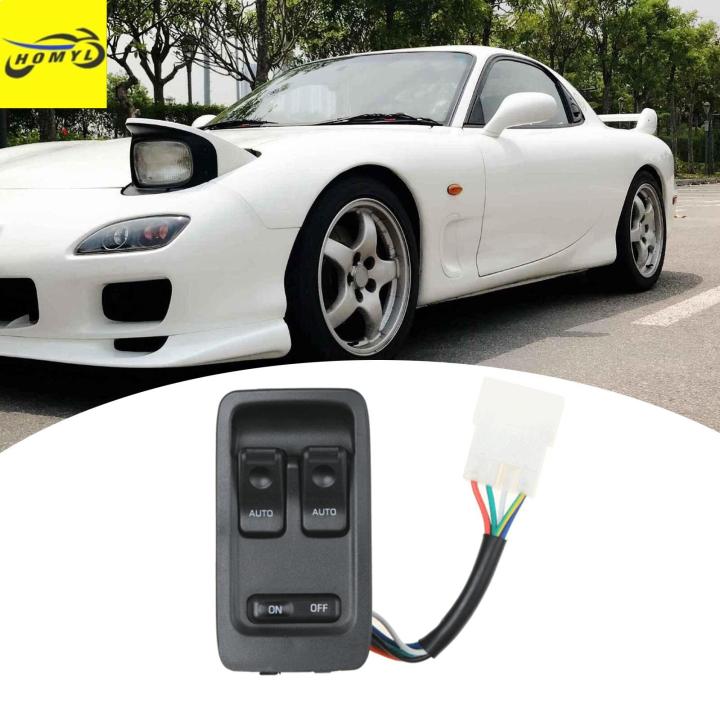 Fd Rx7 Side Window Caps Homyl Power Window Switch Left Driver Side FD14-66-350C for Mazda RX7 ...