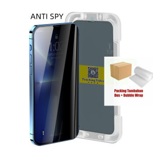 (TEMPERED GLASS PEMASANGAN SUPER CEPAT) ANTI MIRING/BURBLE UNTUK IPHONE 11 PRO MAX PELINDUNG LAYAR EASY INSTALL