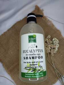Shampoo Minyak Kayu Putih Ukuran 1 Liter Anti Kerontokan Anti Ketombe dan Gatal