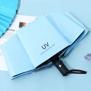 Fully Automatic Umbrella Reverse Foldable Reflective Umbrellas Sun Umbrella Anti UV Guard Reinforced Auto Open Close Against Strong Wind High Quality 自动反向雨伞