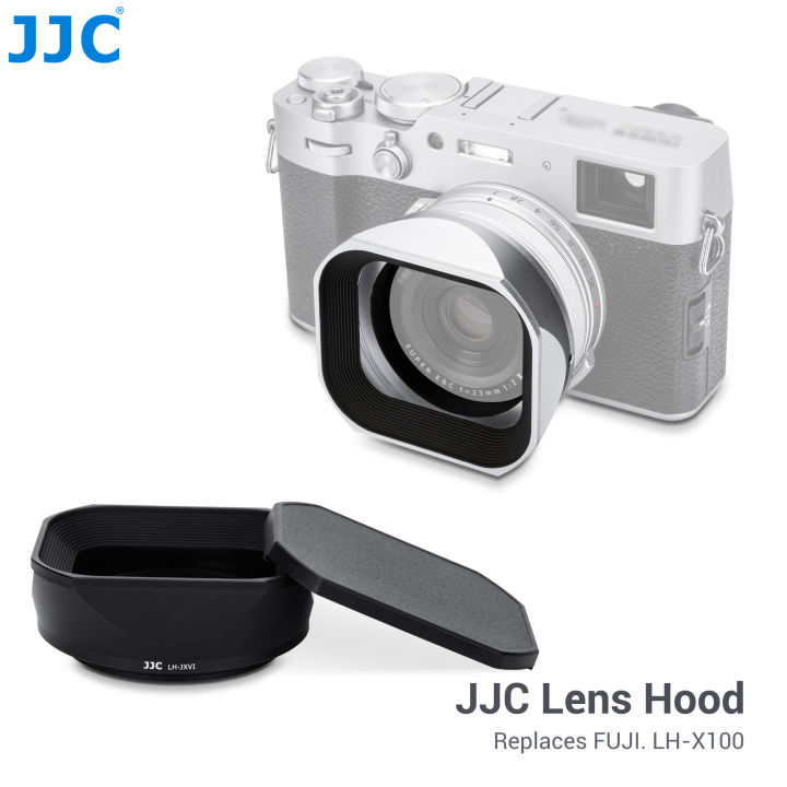 thumbnail image 2 of JJC Metal Lens Hood (LH-J61F) For Olympus M.Zuiko Digital ED 75mm F/1.8 – Screw-In, Black 2 of 4