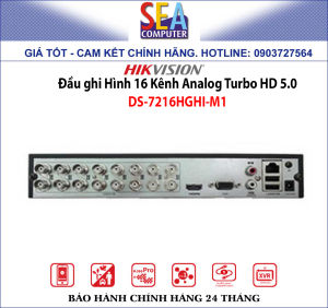 Đầu ghi HIKVISION 16 Kênh Analog Turbo HD 5.0 - DS-7216HGHI-M1