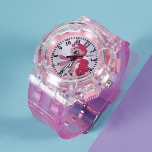 Đồng Hồ đeo tay Elsa Trẻ Em Có Đèn LED Nhấp Nháy Đầy Màu Sắchình công chúa elsa