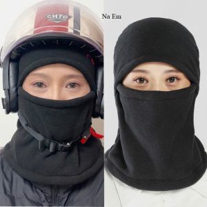 Mũ Trùm Đầu Giữ Nhiệt Đa Năng Chống Gió Chống Lạnh Co Giãn Thoáng Khí Dành Cho Nam Và Nữ Khi Đi Xe Máy