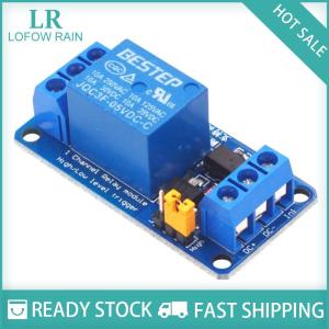 LF Wholesale✨Flash Sale ✨ โมดูลรีเลย์3.3V 5V 12V 24V 1ช่องสัญญาณบอร์ดทริกเกอร์ระดับสูงและต่ำ