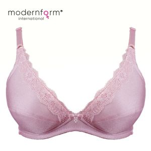 Modernform (M032) Soft Padded Bra Cup B New Design High Fashion V Deep Style with High Quality Lace N