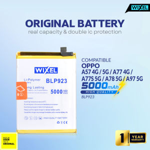 WIXEL Baterai BLP923 Oppo A57 2022 4G A57 5G A77 4G A77S 5G A78 5G A97 5G Double Power Real Capacity Batre Batrai Battery Original Ori BLP 923 Dual HP Handphone