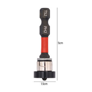 12PCS 50mm Positioning Screwdriver Bits / Drywall Screw Setter / Household Electric Hex Shank Driver Screw Set