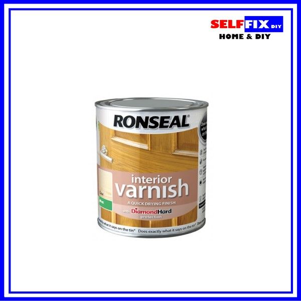 Ronseal Interior Varnish 250ml (Clear Matt)
