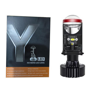 หลอดไฟหน้ารถยนต์ LED ขั้ว H4 รุ่น Y8 ปี2026 ตัวใหม่ คัทออฟคมๆ ไม่ฟุ้ง ไม่แยงตา